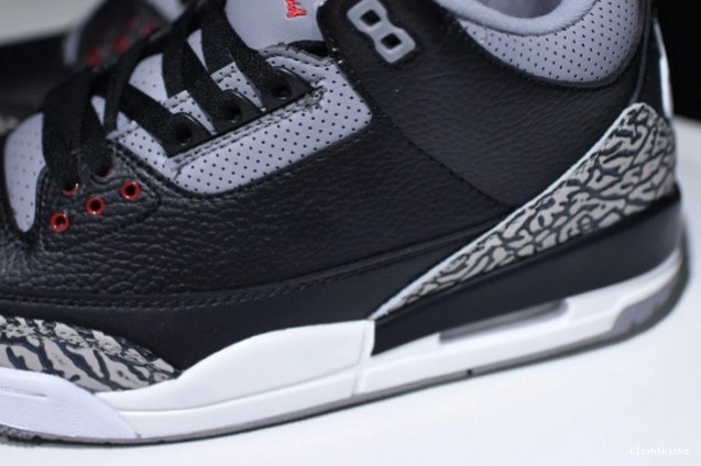 Black Air 3 Jordan 854262-001 Cement 0905